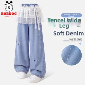 Bobdog | Summer Lightweight Girls Jeans Casual Pants
