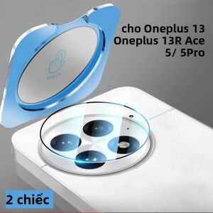 2 Miếng Bảo Vệ Ống Kính Camera Cho OnePlus 13 1+13 One Plus 13R ACE 5 Pro Kính Cường Lực Chống Trầy Xước Chống Nước Có Dụng Cụ Định Vị Khi Dán