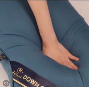 Authentic High Quality Hilton Pillow White Fiber Pillow Magic Pillow 48*74CM Hotel Quality Premium Soft and Comfort Buy 1 Take1