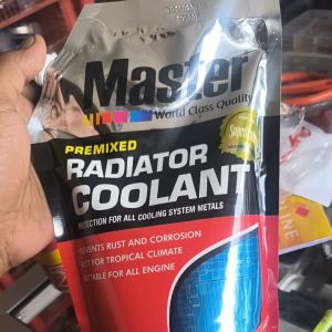 Air Radiator Coolant master Mobil Dan Motor 1 liter original kwlitas bagus anti karat