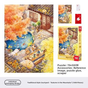 Toi | Adult Chinese Style Garden Puzzle 1000 Pieces