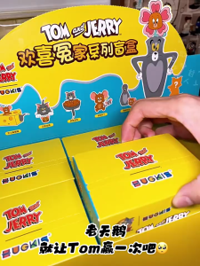 TOPTOY Tom and Jerry Happy Enemies Series Plush Blind Box Doll