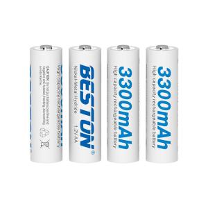 Beston 5-Size Rechargeable Ni-MH Battery 3300mAh for KTV Microphone Microphone Battery AA Beston Brand High Quality
