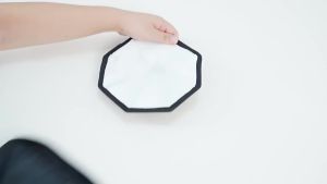 Octagonal Soft Light Box Soft Light Cover 20CM Soft Light Cover Flash Soft Light Cover Diffuser Foldable Soft Box for Camera