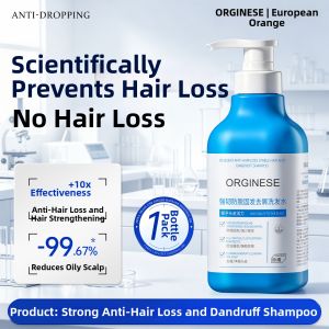 ORGINESE | Anti-Hair Loss Ginger Shampoo Dandruff Control Scalp Soothing Anti-Itchiness Hair Volumizing Strengthening