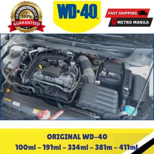 ORIGINAL WD-40 PENETRATING OIL 100ML/191ML/277ML/334ML/381ML/411ML