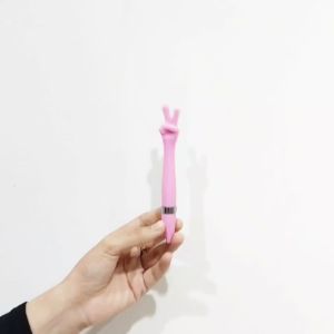 Souvenir Pulpen Plastik Model 2 Jari