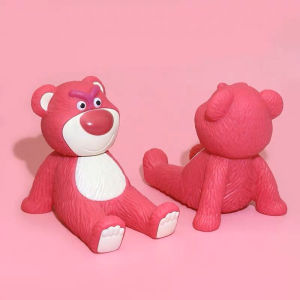 Tempat Ponsel Boneka Duduk Tempat Ornamen Portabel Malas Phone Holder Sandaran Tablet Boneka Pink Lucu Anti Slip