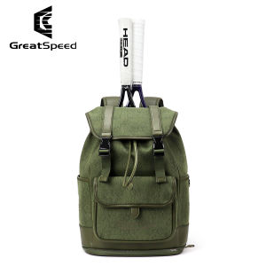 Great Speed | Vintage Design Sports Backpack for 2 Rackets