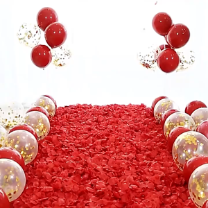 1000Pcs Multicolor Artificial Rose Petals Romantic Love Rose Petal Silk Fake Flowers for Valentines Day Wedding Party Favors Decor