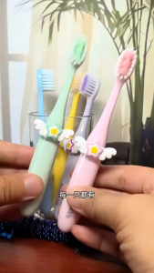 Miko Berus Gigi Kanak-Kanak 3–12 Years Kids Soft Bristle Toothbrush Gentle Daily Cleaning Oral Care