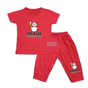 Setelan Baju mixue Anak Perempuan dan Laki Laki Terbaru 1-6Tahun