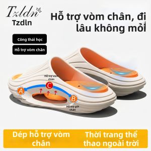 TZLDN | Dép Quai Hậu Nam Đế Dày Chống Trượt Hỗ Trợ Vòm Chân Thoải Mái Dành Cho Thanh Thiếu Niên