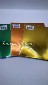 Kertas Lipat Metalik 14x14 cm / Origami Metal Origami Metalik