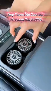 Sáp thơm ô tô cao cấp sáp thơm hương tự nhiên dịu nhẹ thoải mái thiết kế sang trọng