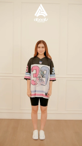 Jersey Futsal Albaits Blazing Full Print Mesh Navy Blue/Hitam Putih