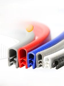 ขอบยาง U-Shape ป้องกันการรั่วซึม ขอบสายเคเบิล ขอบสายไฟฟ้า ขอบกระจก แผ่นเหล็ก ป้องกันการชน ดึงตัวเอง ขอบยาง U-Shape