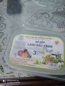bộ 3 hộp lạnh bầu việt nhật