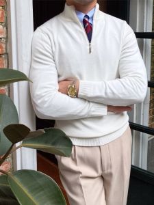 Autumn Winter Slim Fit Turtleneck Knit Sweater