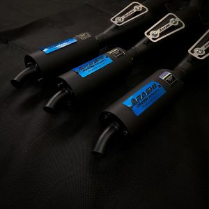 Knalpot Motor Fizr force 1 F1Zr standar racing slip on suara garing prepet blayer tameng Ahm