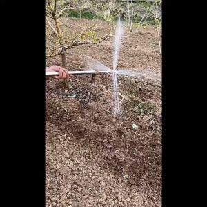 รูพ่น8รู!ก้านพ่นยา ฉีดลงดิน ด้ามพ่นยาลงดินยาว 1เมตร สำหรับการเกษตร วัสดุสแตนเลส แข็งแรงทนทาน จัดส่งจากประเทศไทย