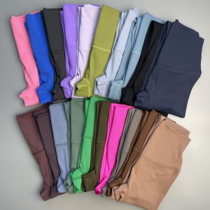 High-Waist Yoga Pants Womens Running Fitness Sports Long Trousers No T-Line Breathable Quick-Drying Elasticity Butt-Lifting