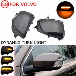 LED Dynamic Turn Signal Light Side Mirror Sequential Lamp Blinker Indicator For Volvo XC70 2007-2015 XC90 2007-2014