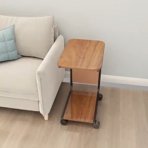 Living room activity sofa side table with wheels coffee table coffee table bedside table computer table