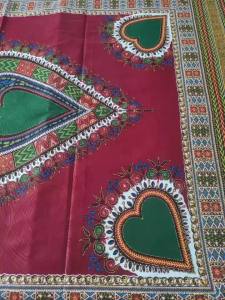 Vải In Sáp Cotton 100% Super Java 6 Thước Vải Truyền Thống Châu Phi Dùng May Quần Áo Khăn Quấn Trang Trí - Xuất Xứ Indonesia