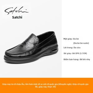 Giày Lười Da cho Nam Kinh Doanh Phong Cách