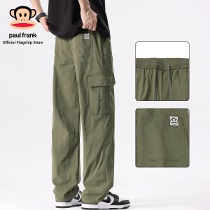 Paul Frank | Mens Summer Lightweight Quick-Dry Loose Straight Leisure Pants