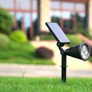 Spike Light Garden Lawn Light Solar-Powered Warm White / Cool White 18 led Garden/LandscapeLighting Outdoor Decor
