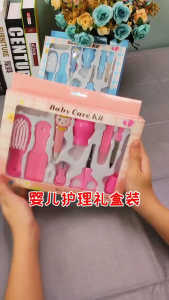 10Pcs Comb Grooming Baby Care Kit Baby Portable Tool Grooming Nail Care Set