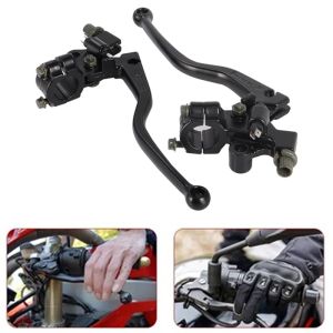 Black aluminum alloy handlebar clutch lever for pit dirt bike pitbike motorcycle ATV brake & clutch lever cable front bra