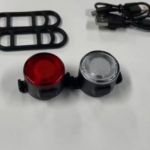 Lampu Belakang Sepeda Brake Sensor Light USB Waterproof Rechargeable / Lampu Sepeda LED Bicycle Tail Light Charger USB Waterproof