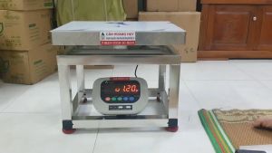 Cân điện tử chốt số 150kg-A501Einox 304chuyên dùng cho cân động vậthàng hóa   CÂN HOÀNG HUY