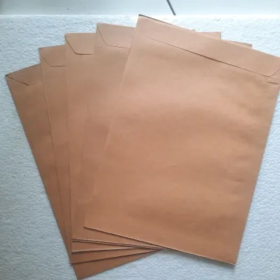 1 Pak Amplop Coklat Ukuran A4