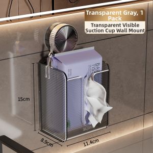 MEYGOROOM | Wall-mounted Suction Tissue Holder