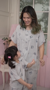 Oriana Homewear Special Mom & Kids Collection Masha Series | Daster Piyama Couple Ibu dan Anak