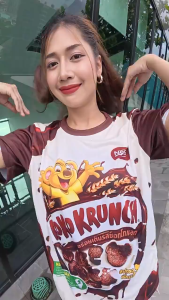 เสื้อพิมพ์ลาย เสื้อกีฬา ลายโกโก้คั้น งานจริงสวย สีสด คมชัด หนา145g นุ่ม ลื่น ใส่สบาย รับประกัน