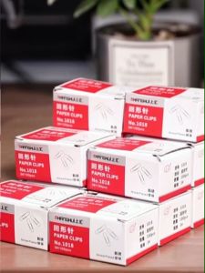 100 Box Paper Clips Thumbtacks Pins Staples School & Office Stationery