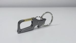 SILVER KNIGHT Multifunctional Bottle Opener Keychain