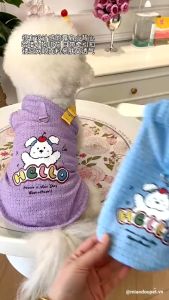 áo ba lỗ mùa hè thiết kế lạ mắt dành cho chó mèo - T3 PETS SHOP