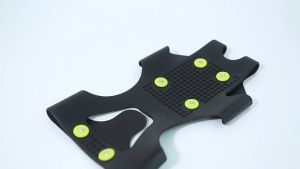 KOPLYU 1 Pair Winter Shoe Accessories Climbing Boots Anti Slip Crampons Cleats Overshoe Ice Grippers Ice Snow Shoes Spikes