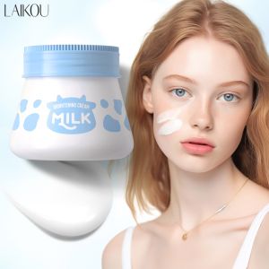 LAIKOU นม Suyan Carem ต่อต้านริ้วรอย Whitening Moisturizing Nourish ครีมบํารุงผิวความงาม Face Skin Care เครื่องสําอางค์ 55g