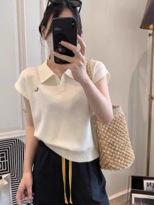 Loowmane | Fashion Ice Silk Linen Knit Short Sleeve Polo Shirt