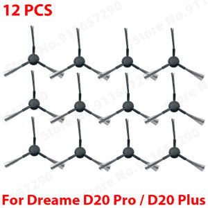 Phụ Kiện Máy Hút Bụi Robot Dreame D20 Pro / D20 Plus - Bộ Chổi Bên Khăn Lau Bộ Lọc HEPA Túi Đựng Bụi Phụ Tùng Thay Thế