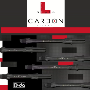 L STYLE CARBON SHAFT - CARBON SLIM LOCKED DART SHAFT
