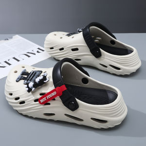 Men's Summer Trendy Thick Bottom Sandals: Breathable & Anti-Slip Slippers