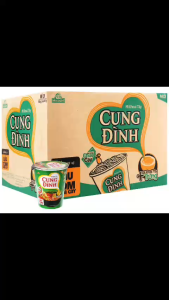 Thùng 24 Ly Mì Cung Đình Lẩu Tôm Chua Cay 65g